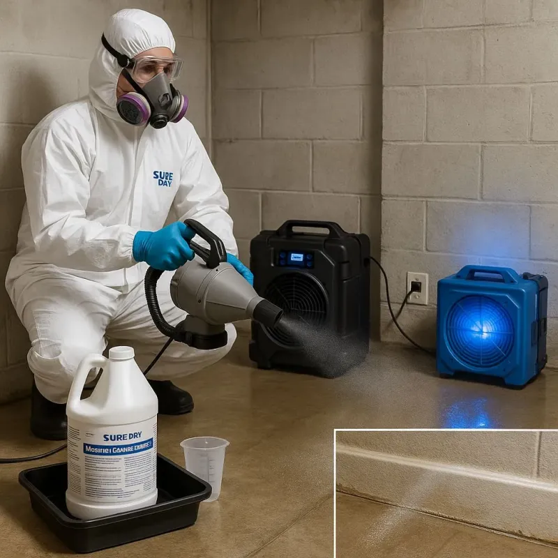 Sanitization and Odor Removal process in Newcastle, WY